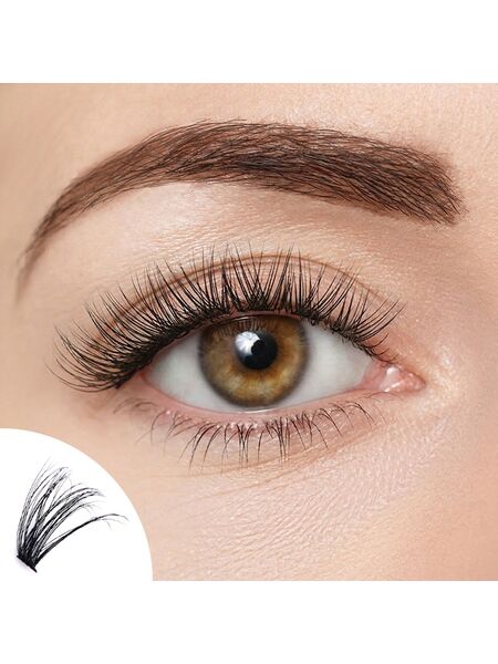 Iris Dream Segmented Natural Glue-on Lashes