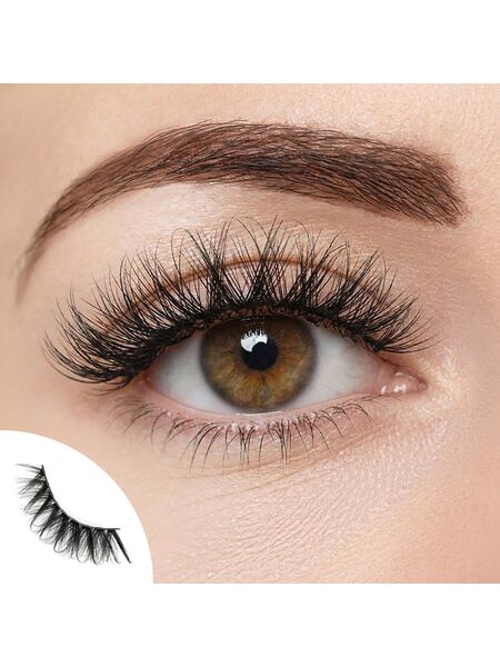 Mystic Queen 11 Pairs Natural Glue-on Lashes