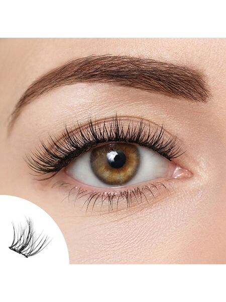 Opium Haze Segmented Natural Glue-on Lashes