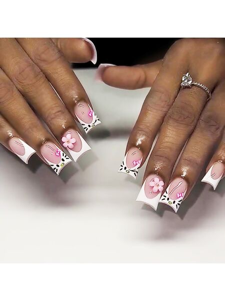 Tender Bloom Pink Nails