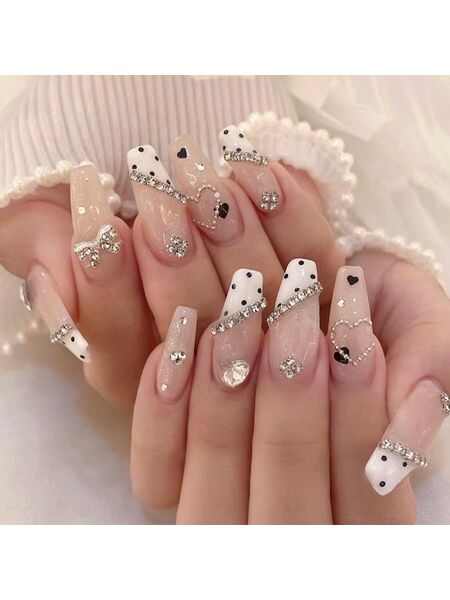 Jewel Blush Misty Rose Nails