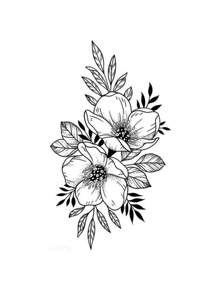 Bloom Poetry Tattoos