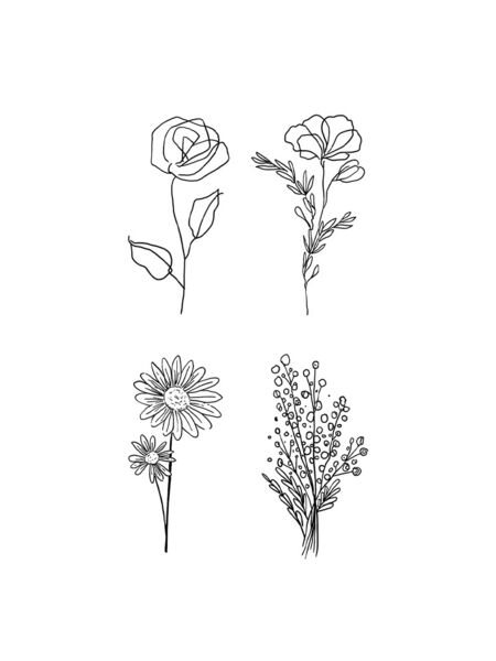 Bloom Collection Tattoos