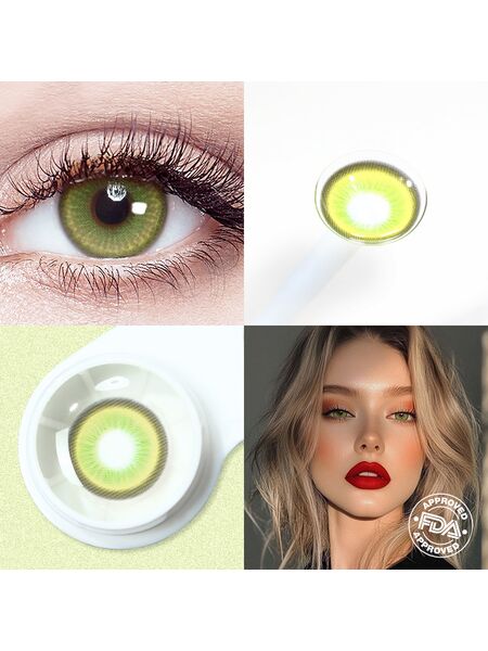 Tangerine Brown 6 Months Contact Lenses