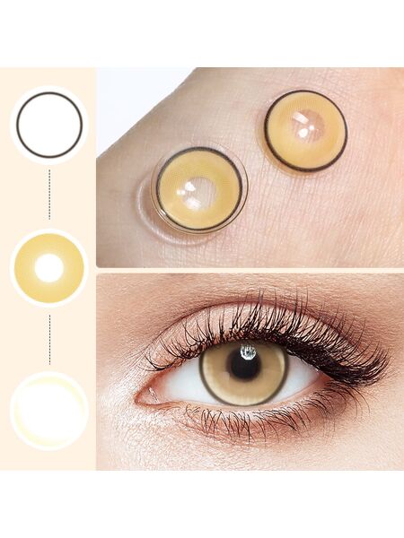 Allure Brown 6 Months Contact Lenses