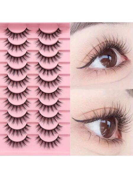 Velvet Hour 10 Pairs Natural Lashes