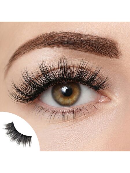 Wild Rose 5 Pairs Natural Glue-on Lashes