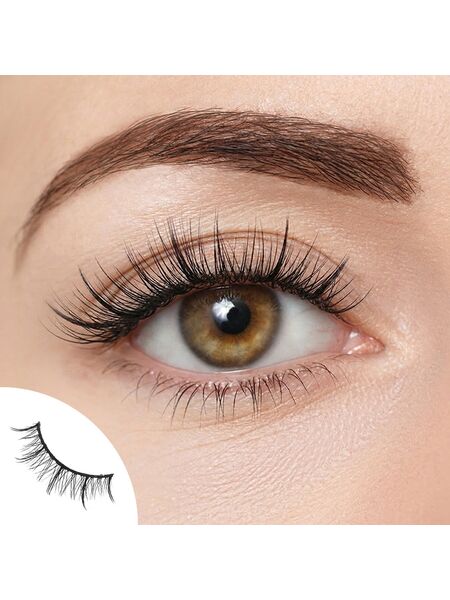 Coral Myth 10 Pairs Natural Glue-on Lashes