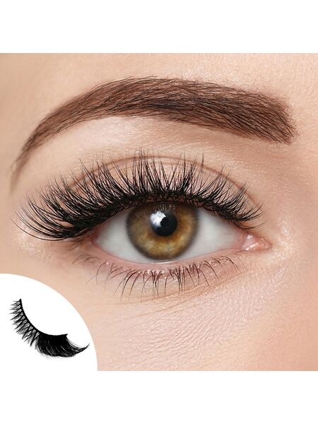 Eden Spark 5 Pairs Natural Glue-on Lashes