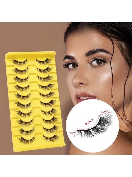 Cloud Atlas 10 Pairs Natural Lashes