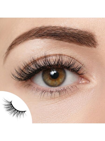 Mermaid Kiss 10 Pairs Natural Glue-on Lashes