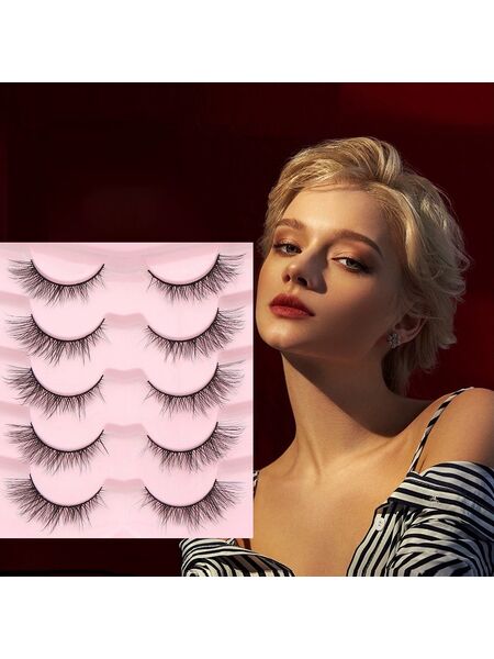 Whisper Mood 5 Pairs Natural Lashes