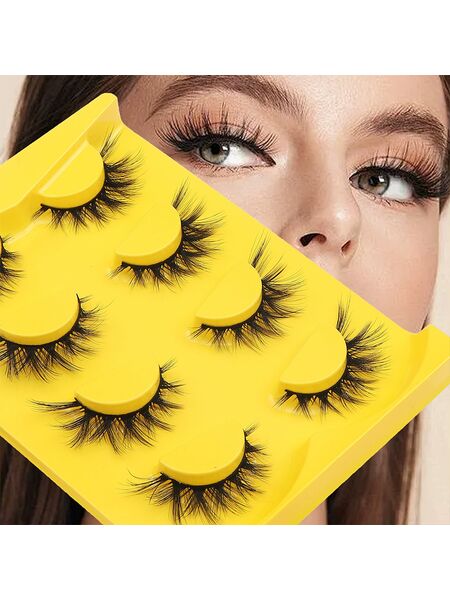 Ocean Breath 4 Pairs Natural Lashes