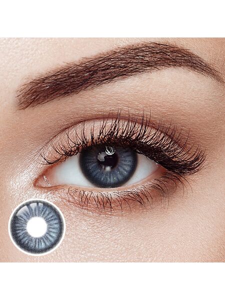 Vintage Blue Yearly Contact Lenses