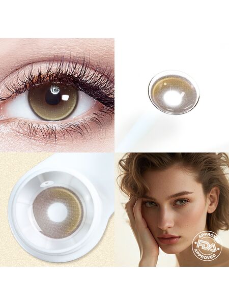 Beacon Brown 6 Months Contact Lenses