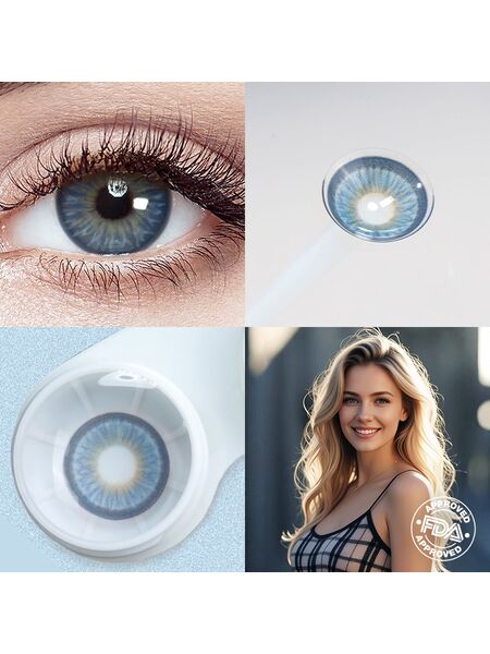 Citha Blue 6 Months Contact Lenses