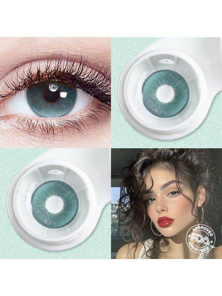 Tints Green 6 Months Contact Lenses
