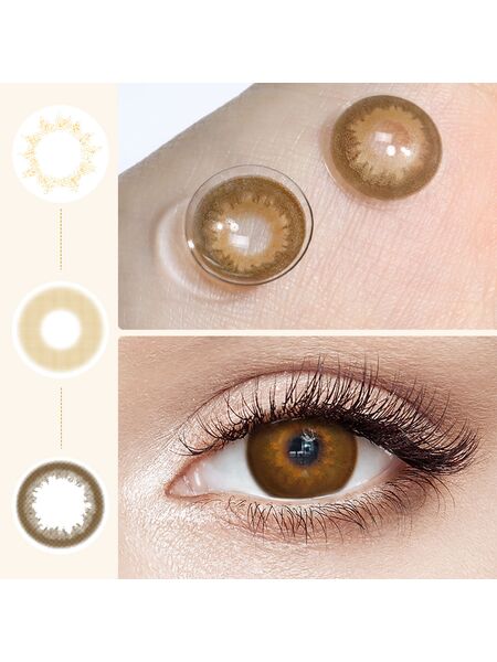 Immersing Brown 6 Months Contact Lenses