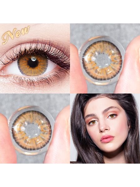 Cipher Brown 6 Months Contact Lenses