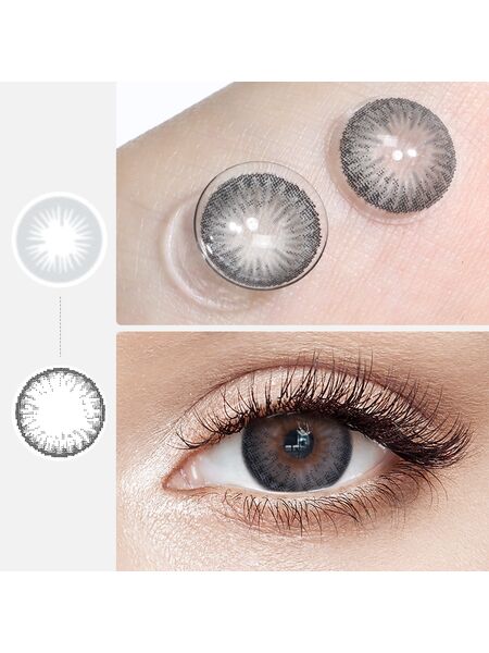 Polar Prism Gray 6 Months Contact Lenses