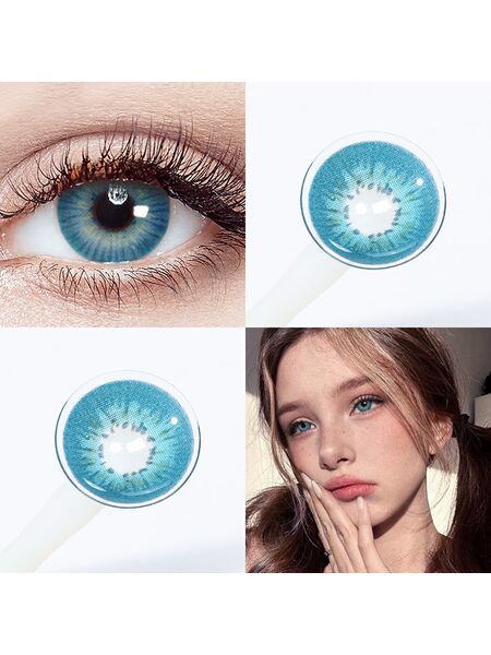 Echo Blue 6 Months Contact Lenses