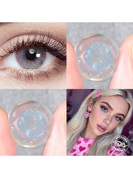 Cloudlet Gray 6 Months Contact Lenses