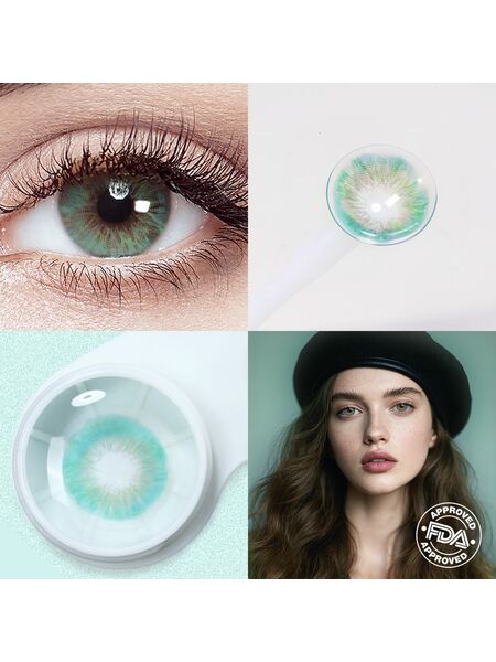 Pistachio Green 6 Months Contact Lenses