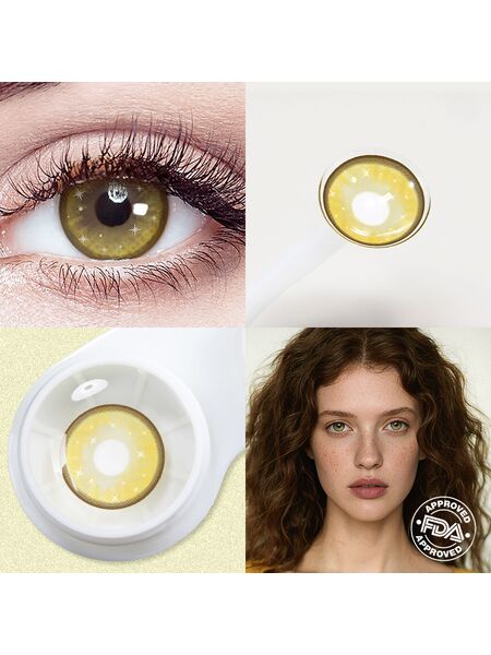 Nova Brown 6 Months Contact Lenses