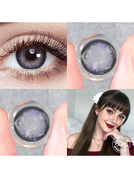 Pancake Purple 6 Months Contact Lenses