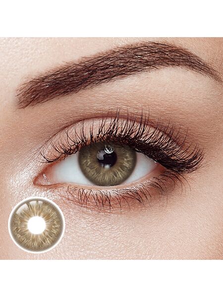 Leopard Brown Yearly Contact Lenses