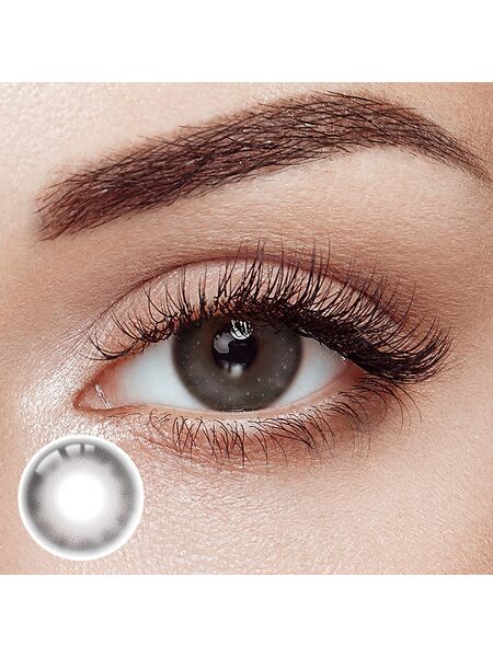 Puff Gray Yearly Contact Lenses