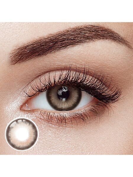 Robot Brown Yearly Contact Lenses