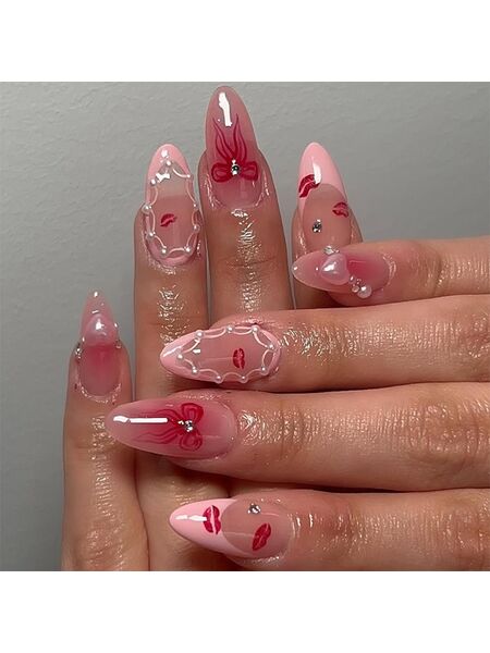 Passion Kiss Red Nails