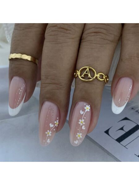Flora Dawn Pink Nails