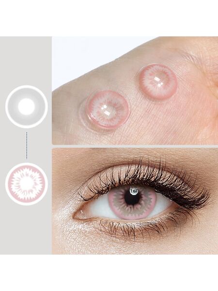 Blazing Pink 6 Months Contact Lenses