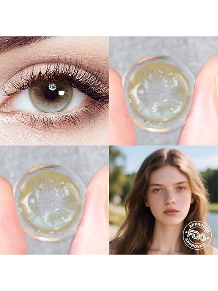 Frosting Brown 6 Months Contact Lenses