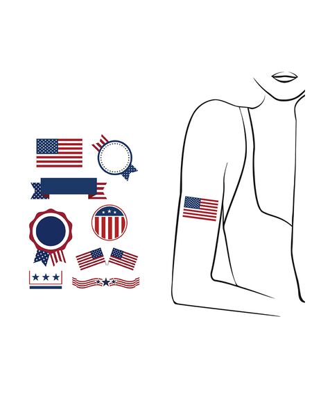 Classic Flag Tattoos