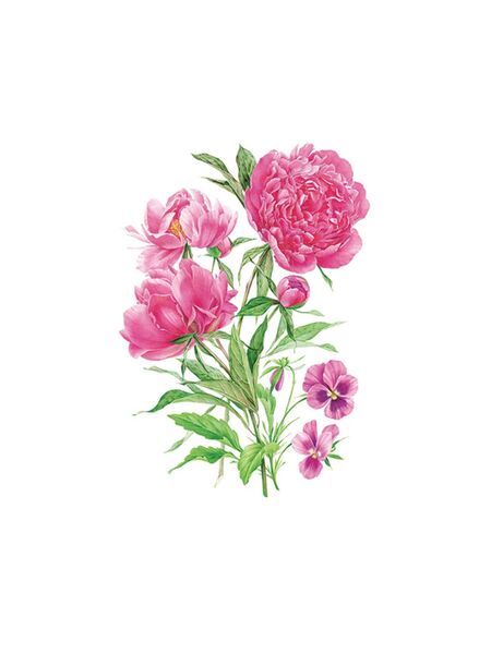 Royal Peony Tattoos