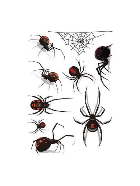 Dark Arachnid Tattoos