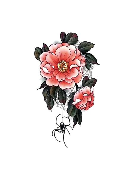 Web & Flora Tattoos