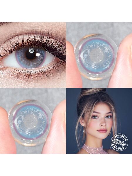 Bare Blue 6 Months Contact Lenses