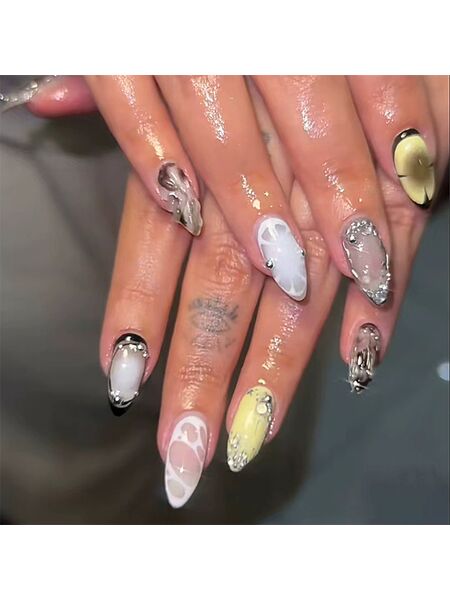 Urban Spark Multicolor Nails