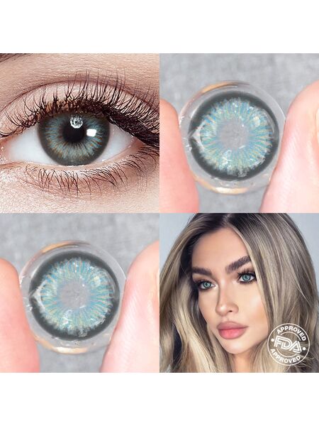 Solflare Blue 6 Months Contact Lenses