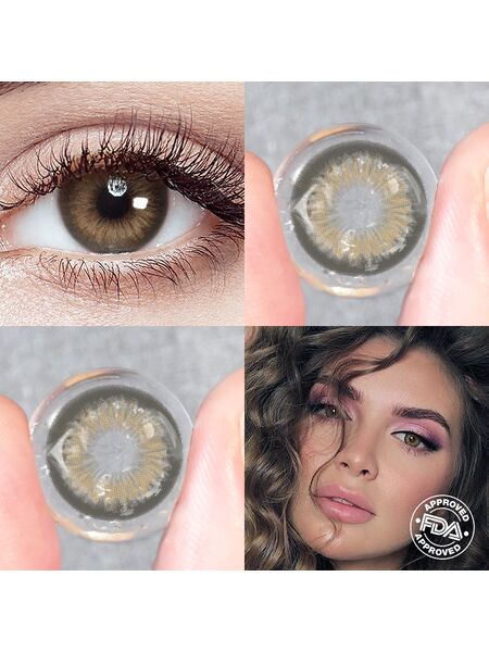 Solflare Brown 6 Months Contact Lenses