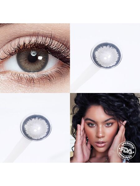 Solflare Gray 6 Months Contact Lenses