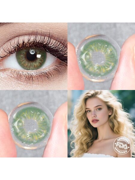 Mirra Green 6 Months Contact Lenses