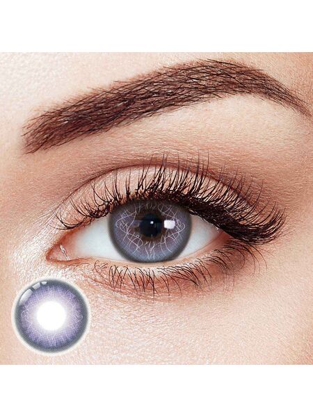 Supernova Purple 6 Months Contact Lenses | 2 Pcs