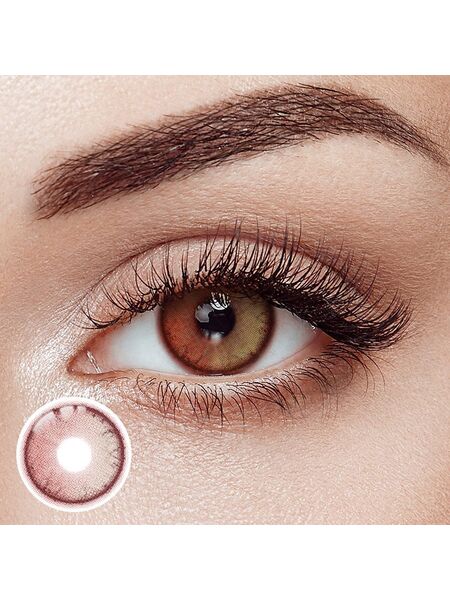 Dusk Pink 6 Months Contact Lenses | 2 Pcs