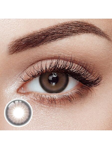 Poet Brown 6 Months Contact Lenses | 2 Pcs