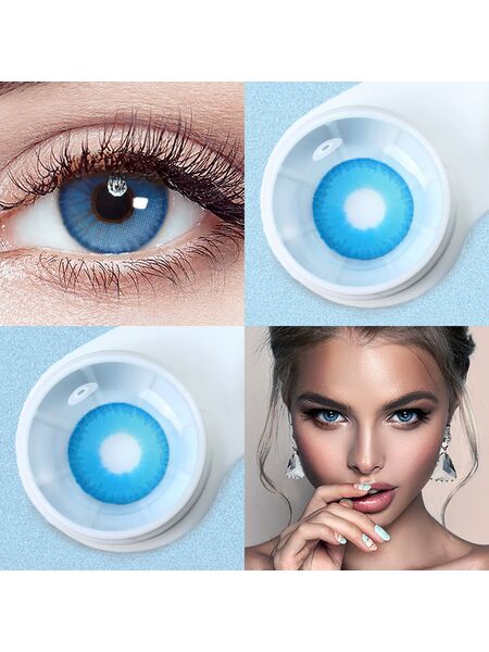 Uris Blue 6 Months Contact Lenses